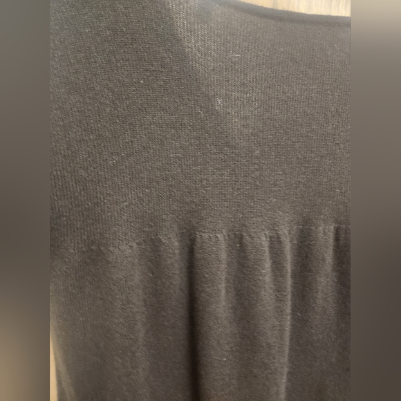 VINCE Brown Cashmere Tunic Sweater Dress V-Neck Sz M - Picture 4 of 6